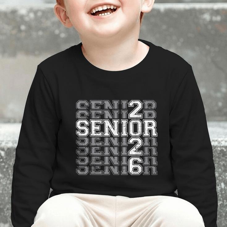 Class Of 2026 Senior 2026 Back To School 2026 Graduation 26 Graphic Toddler Long Sleeve Tee Class Of 2026 Senior 2026 Back To School 2026 Graduation 26 Graphic Toddler Long Sleeve Tee