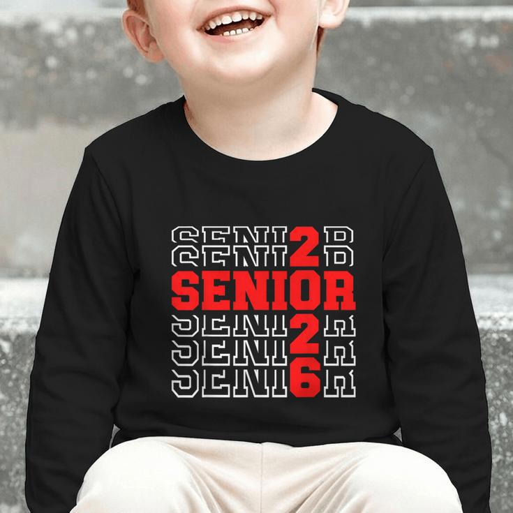 Class Of 2026 Senior Back To School 2026 Graduation 2026 Graphic Toddler Long Sleeve Tee Class Of 2026 Senior Back To School 2026 Graduation 2026 Graphic Toddler Long Sleeve Tee