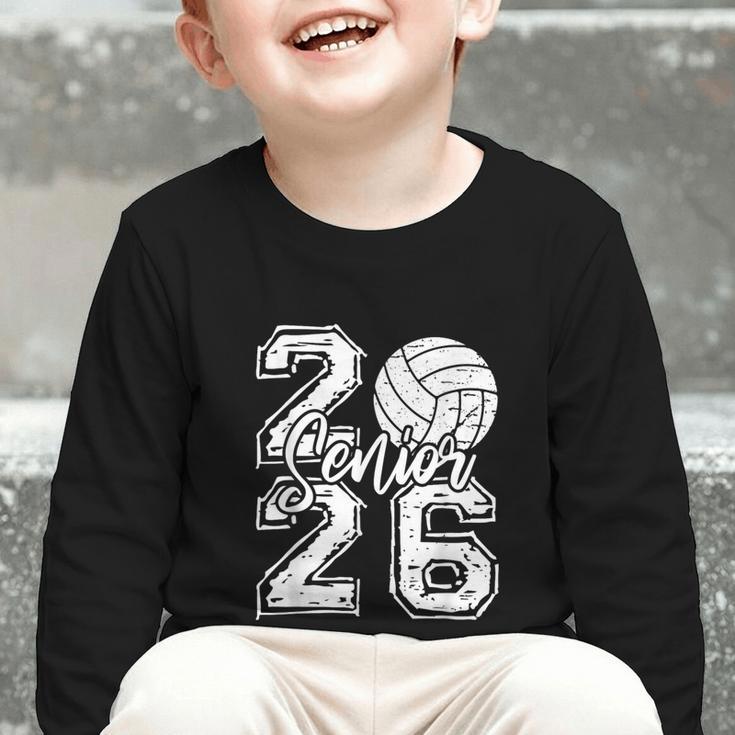 Class Of 2026 Volleyball Senior 2026 Back To School Graphic Toddler Long Sleeve Tee Class Of 2026 Volleyball Senior 2026 Back To School Graphic Toddler Long Sleeve Tee