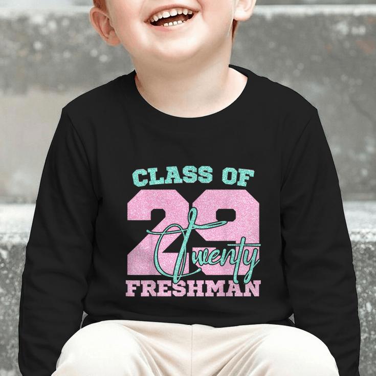 Class Of 2029 Freshman High School Back To School 9th Grade Graphic Toddler Long Sleeve Tee