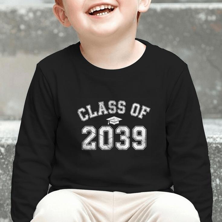 Class Of 2039 Grow Witih Me School Back To School First Day Graphic Toddler Long Sleeve Tee Class Of 2039 Grow Witih Me School Back To School First Day Graphic Toddler Long Sleeve Tee