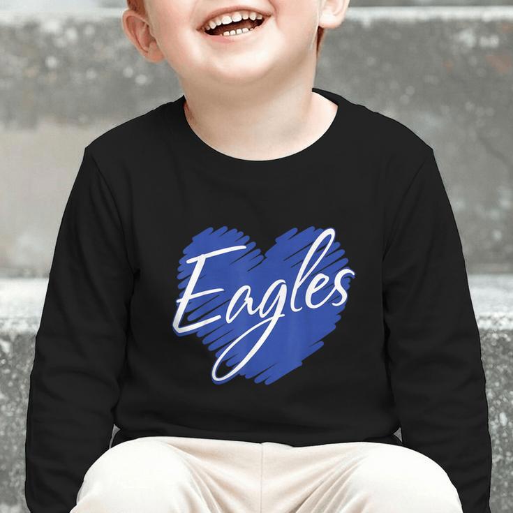 Eagles Heart Back To School Spirit B Graphic Toddler Long Sleeve Tee Eagles Heart Back To School Spirit B Graphic Toddler Long Sleeve Tee
