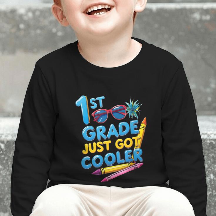First Day Of First Grade Shirt Boys Girls Back To School Graphic Toddler Long Sleeve Tee First Day Of First Grade Shirt Boys Girls Back To School Graphic Toddler Long Sleeve Tee