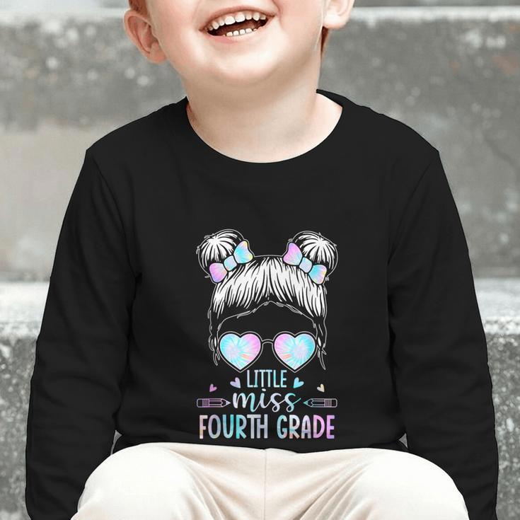 Fourth Grade Little Miss Back To School 4th Grade Little Graphic Toddler Long Sleeve Tee Fourth Grade Little Miss Back To School 4th Grade Little Graphic Toddler Long Sleeve Tee