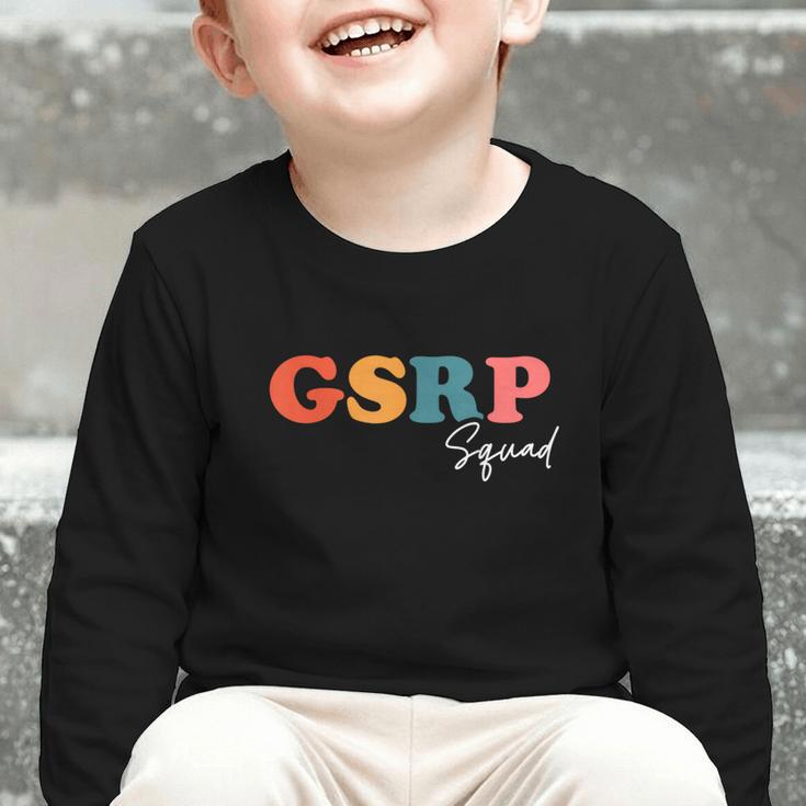 GSRP Squad Boho Cute Back To School GSRP Graphic Toddler Long Sleeve Tee GSRP Squad Boho Cute Back To School GSRP Graphic Toddler Long Sleeve Tee