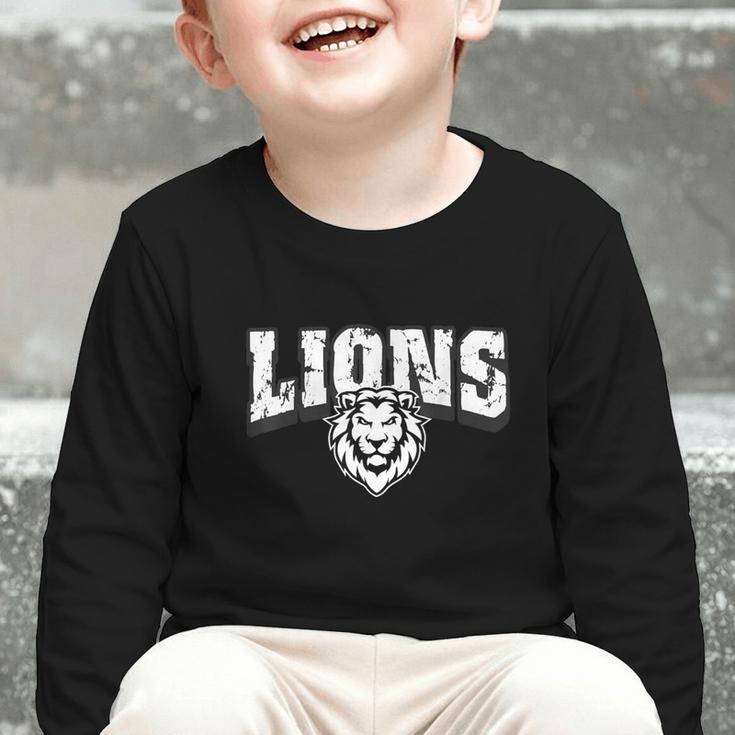 Lions Back To School Spirit Graphic Toddler Long Sleeve Tee Lions Back To School Spirit Graphic Toddler Long Sleeve Tee