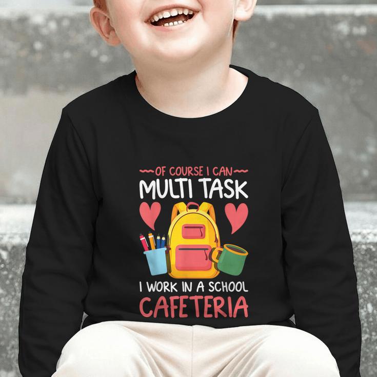 Lunch Lady Appreciation Back To School Cafeteria Worker Graphic Toddler Long Sleeve Tee Lunch Lady Appreciation Back To School Cafeteria Worker Graphic Toddler Long Sleeve Tee