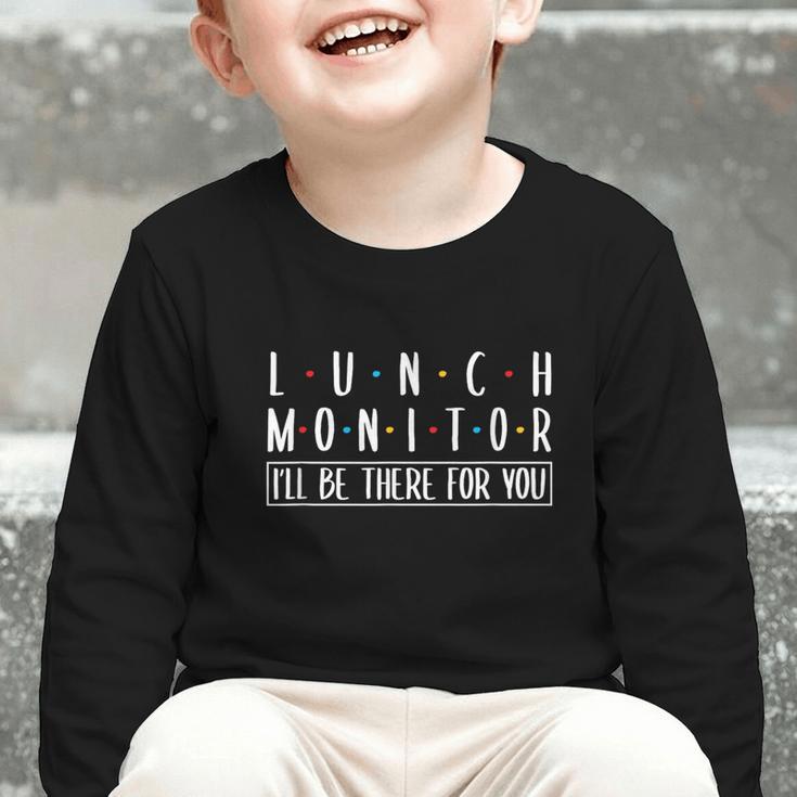 Lunch Monitor School Cafeteria Back To School Canteen Graphic Toddler Long Sleeve Tee Lunch Monitor School Cafeteria Back To School Canteen Graphic Toddler Long Sleeve Tee