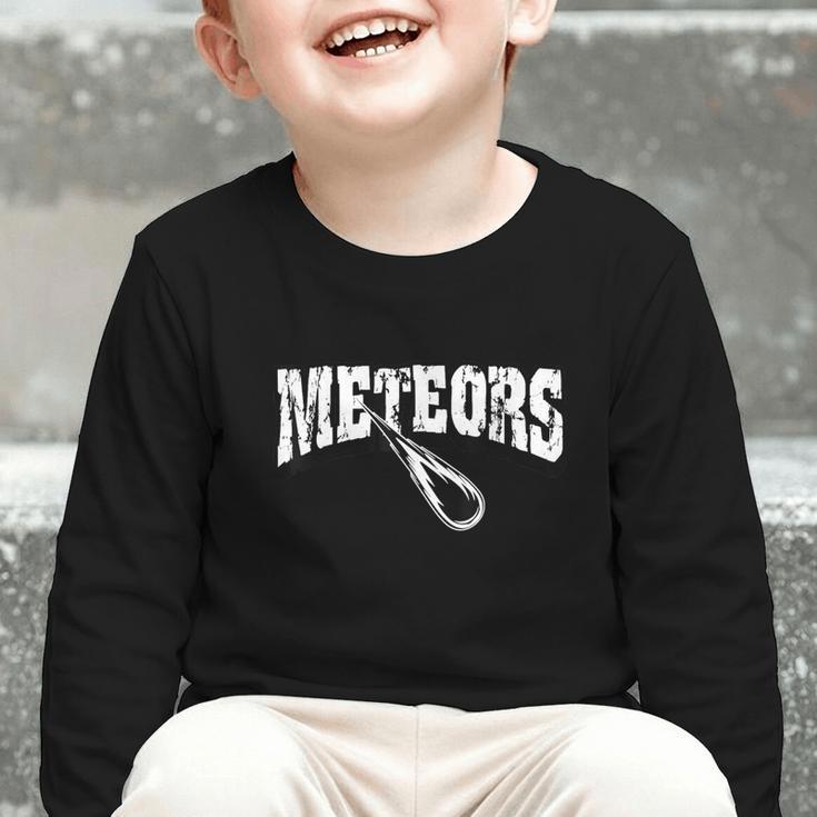 Meteors Back To School Spirit Graphic Toddler Long Sleeve Tee