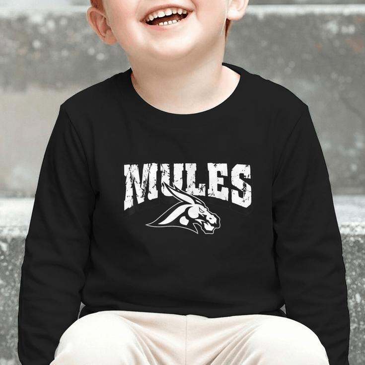 Mules Back To School Spirit Graphic Toddler Long Sleeve Tee Mules Back To School Spirit Graphic Toddler Long Sleeve Tee