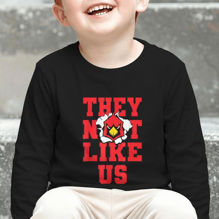 Not Like Cardinal Back To School Spirit R Graphic Toddler Long Sleeve Tee