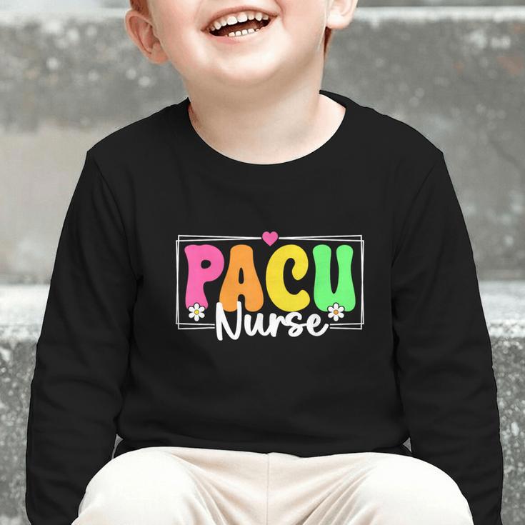 PACU Nurse Back To School Student Nurse Graphic Toddler Long Sleeve Tee