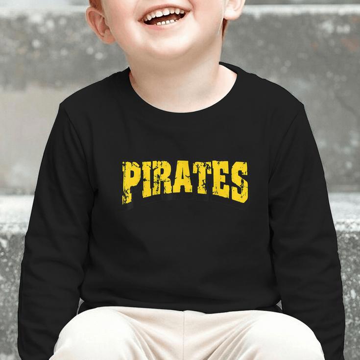 Pirates Back To School Spirit GY Graphic Toddler Long Sleeve Tee