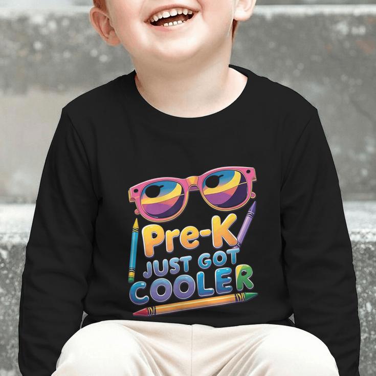 Pre K Back To School Shirt First Day Toddler Boys Girls Tee Graphic Toddler Long Sleeve Tee