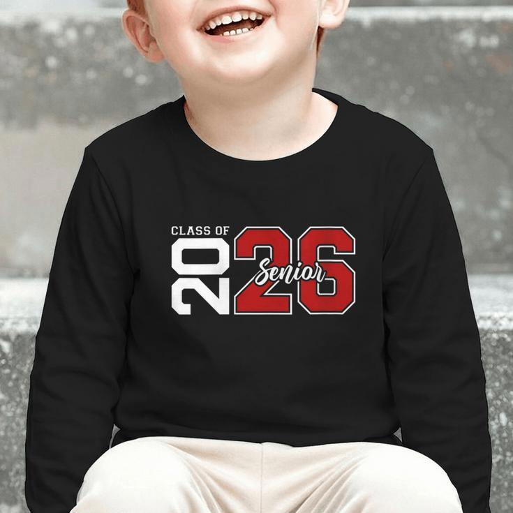 Senior 2026 Class Of 2026 Back To School Men Women Graphic Toddler Long Sleeve Tee Senior 2026 Class Of 2026 Back To School Men Women Graphic Toddler Long Sleeve Tee