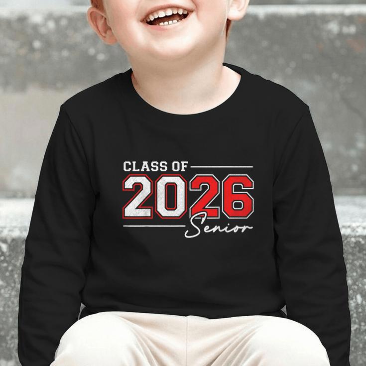 Senior 2026 Class Of 2026 Seniors Back To School 2026 Graphic Toddler Long Sleeve Tee Senior 2026 Class Of 2026 Seniors Back To School 2026 Graphic Toddler Long Sleeve Tee