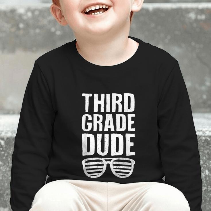 Third Grade Dude First Day Back To School Boys Kids Graphic Toddler Long Sleeve Tee Third Grade Dude First Day Back To School Boys Kids Graphic Toddler Long Sleeve Tee