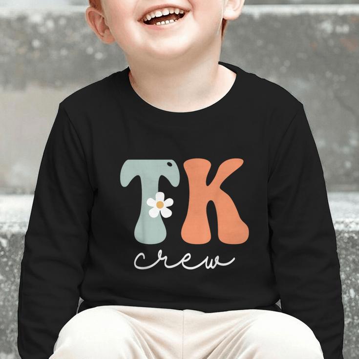 TK Crew Groovy Women Appreciation Day Hello Back To School Graphic Toddler Long Sleeve Tee TK Crew Groovy Women Appreciation Day Hello Back To School Graphic Toddler Long Sleeve Tee