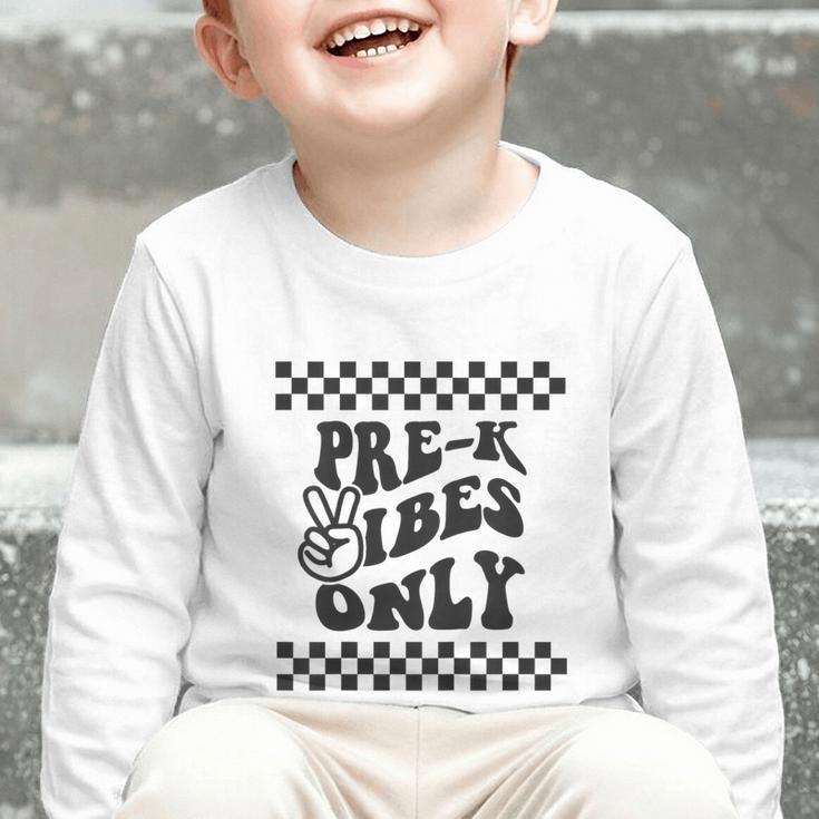 1st Day Of Prek Vibes Only Girls Back To School Pre K Boys Graphic Toddler Long Sleeve Tee 1st Day Of Prek Vibes Only Girls Back To School Pre K Boys Graphic Toddler Long Sleeve Tee