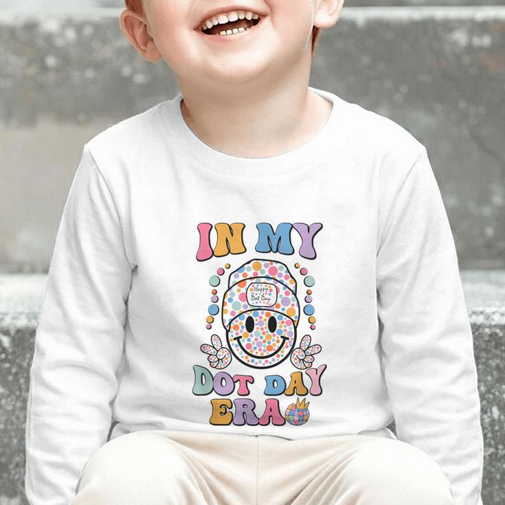 In My Dot Day Era Kids Boys Girls Dot Day Back To School Graphic Toddler Long Sleeve Tee In My Dot Day Era Kids Boys Girls Dot Day Back To School Graphic Toddler Long Sleeve Tee