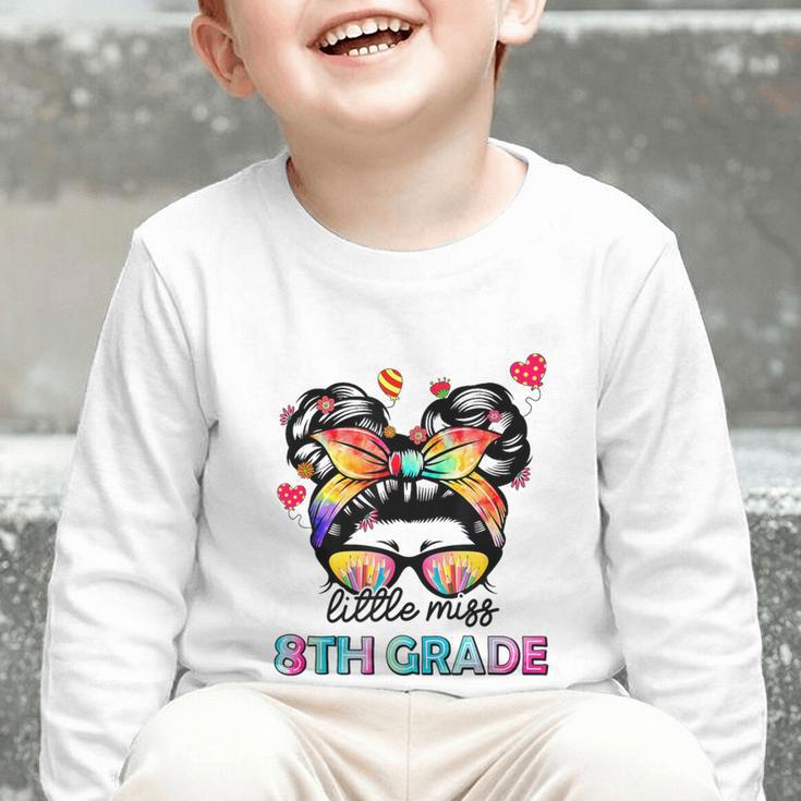 Little Miss Eighth Grade Back To School 8th Grade Girls Graphic Toddler Long Sleeve Tee Little Miss Eighth Grade Back To School 8th Grade Girls Graphic Toddler Long Sleeve Tee