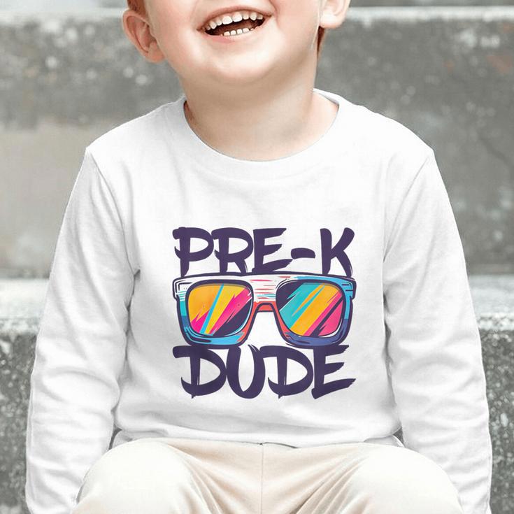 Pre-K Dude Shirt Graduation Back To School PreK Boy Girl Graphic Toddler Long Sleeve Tee Pre-K Dude Shirt Graduation Back To School PreK Boy Girl Graphic Toddler Long Sleeve Tee