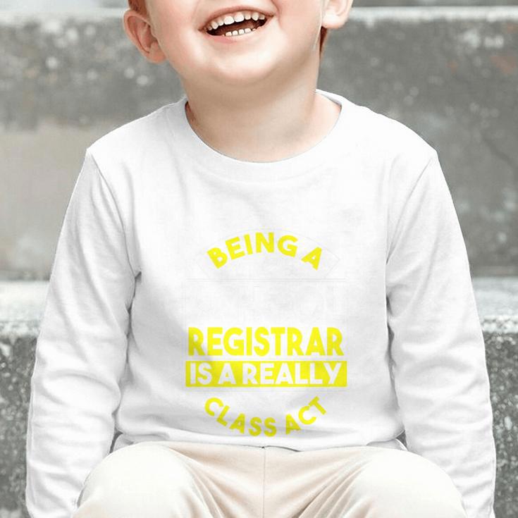 School Registry Student Enrollment Back To School Registrar Premium Graphic Toddler Long Sleeve Tee School Registry Student Enrollment Back To School Registrar Premium Graphic Toddler Long Sleeve Tee