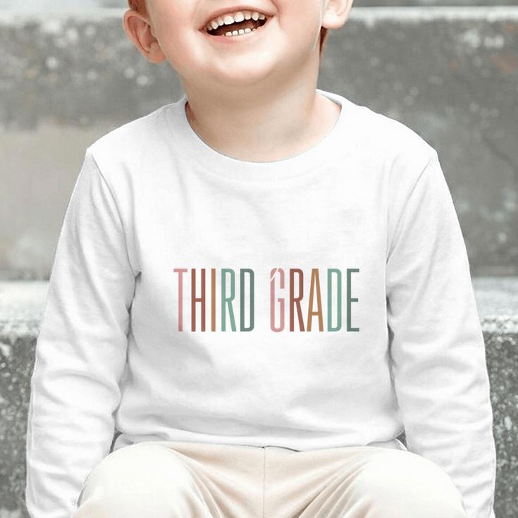 Third Grade Oh Hey Retro Back To School 3rd Grade Performance Graphic Toddler Long Sleeve Tee Third Grade Oh Hey Retro Back To School 3rd Grade Performance Graphic Toddler Long Sleeve Tee