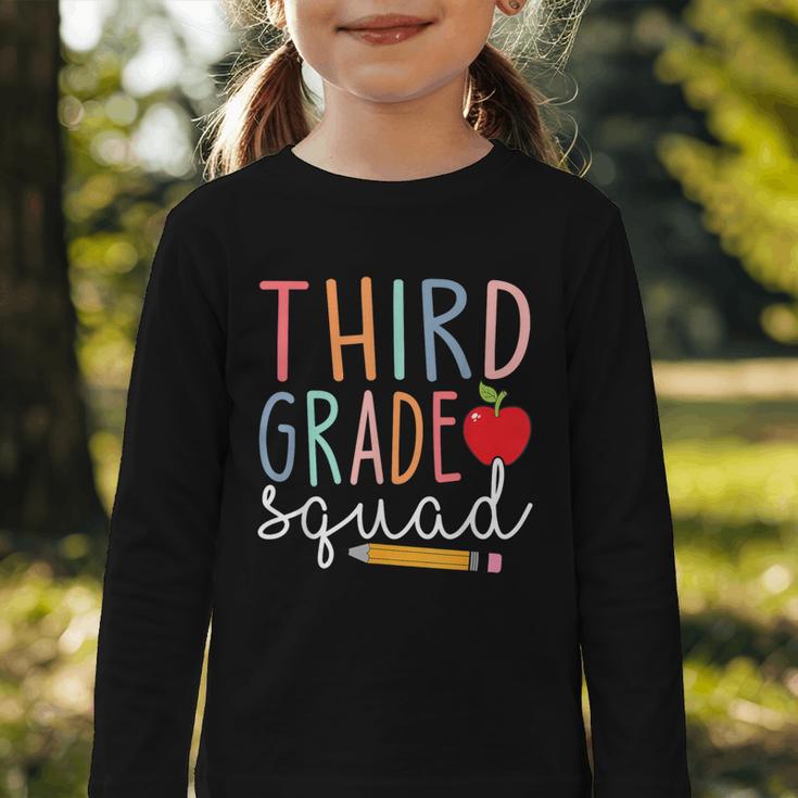 3rd Grade Squad Tshirt Third Grade Back To School Graphic Toddler Long Sleeve Tee 3rd Grade Squad Tshirt Third Grade Back To School Graphic Toddler Long Sleeve Tee