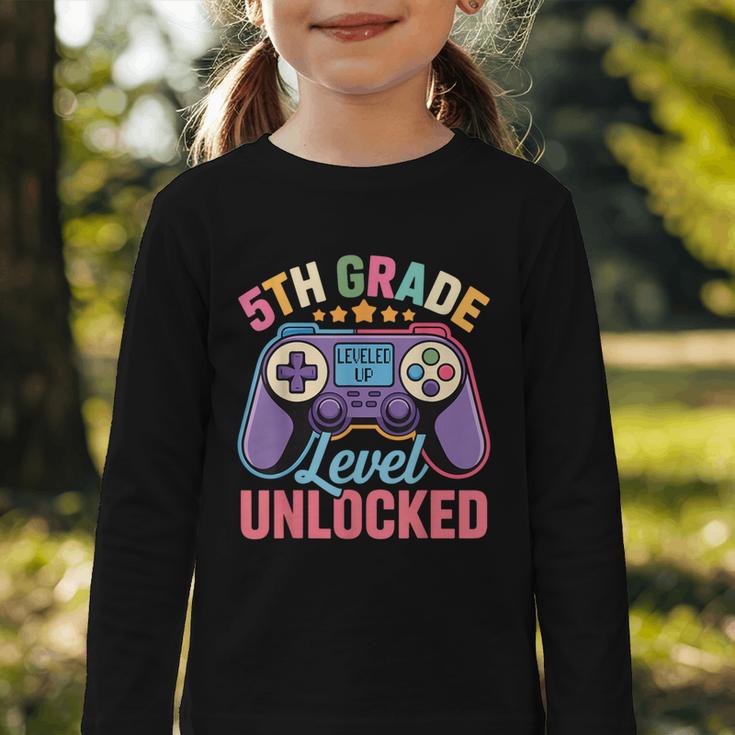 5th Grade Level Unlocked Shirt – Gamer Back To School Graphic Toddler Long Sleeve Tee 5th Grade Level Unlocked Shirt – Gamer Back To School Graphic Toddler Long Sleeve Tee