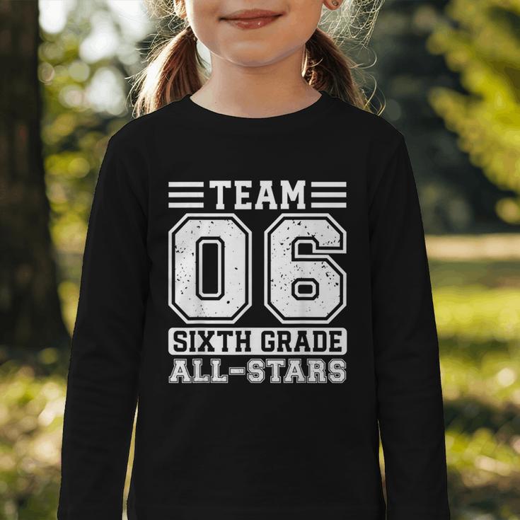 6th Grade Team T-Shirt Sixth Grade Back To School Graphic Toddler Long Sleeve Tee 6th Grade Team T-Shirt Sixth Grade Back To School Graphic Toddler Long Sleeve Tee