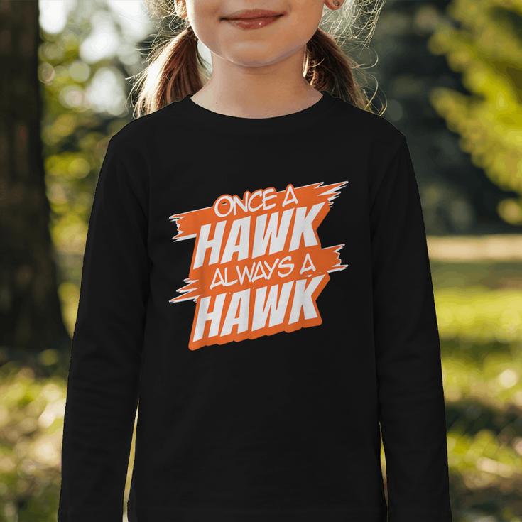 Always A Hawk Back To School Spirit O Graphic Toddler Long Sleeve Tee Always A Hawk Back To School Spirit O Graphic Toddler Long Sleeve Tee