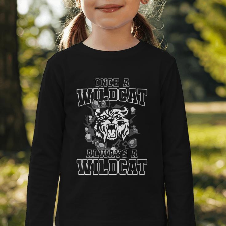 Always A Wildcat Back To School Spirit Graphic Toddler Long Sleeve Tee Always A Wildcat Back To School Spirit Graphic Toddler Long Sleeve Tee