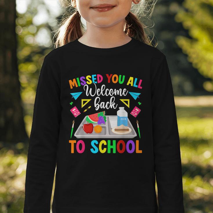 Back To School Lunch Lady First Day Of School Lunch Lady Graphic Toddler Long Sleeve Tee Back To School Lunch Lady First Day Of School Lunch Lady Graphic Toddler Long Sleeve Tee