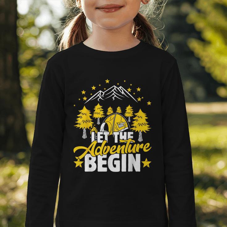 Back To School Mode Let The Adventure Begin Graphic Toddler Long Sleeve Tee
