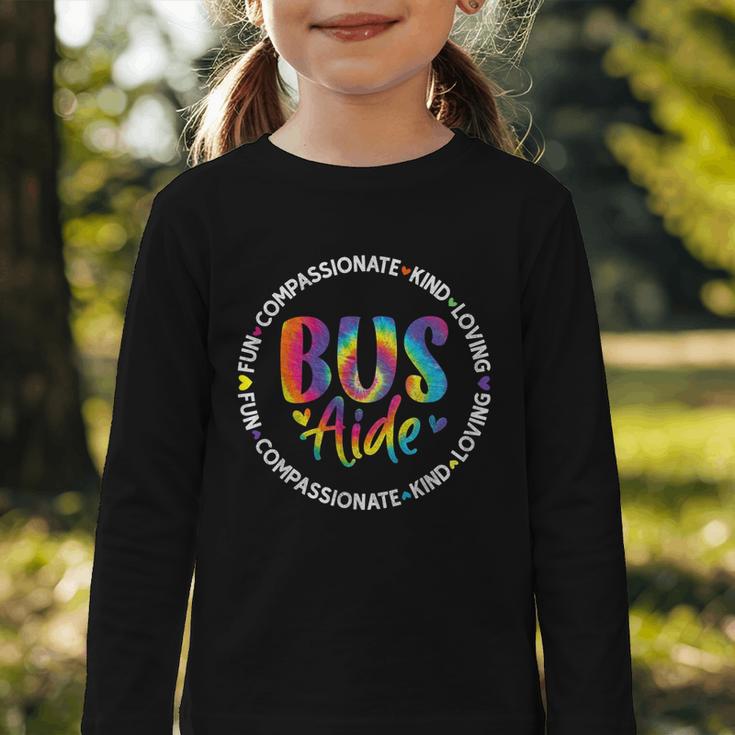 Bus Driver Aide Back To School Bus Driver Tie Dye Graphic Toddler Long Sleeve Tee Bus Driver Aide Back To School Bus Driver Tie Dye Graphic Toddler Long Sleeve Tee