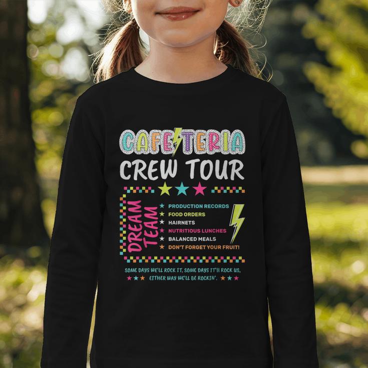 Cafeteria Crew Tour Lunch Lady Dream Team Back To School Graphic Toddler Long Sleeve Tee Cafeteria Crew Tour Lunch Lady Dream Team Back To School Graphic Toddler Long Sleeve Tee