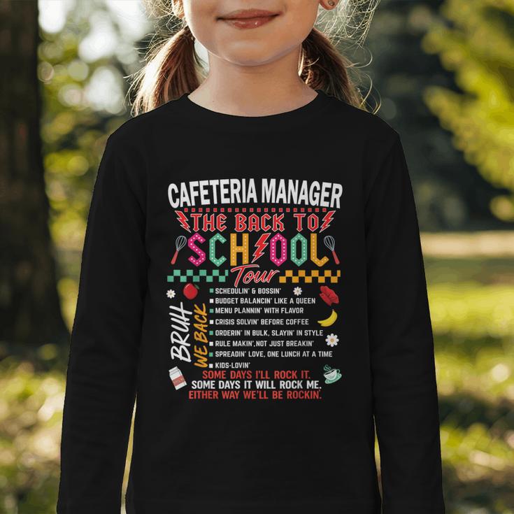 Cafeteria Manager School Cafeteria Crew Back To School Graphic Toddler Long Sleeve Tee Cafeteria Manager School Cafeteria Crew Back To School Graphic Toddler Long Sleeve Tee