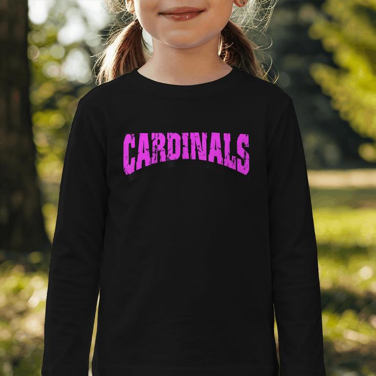 Cardinals Back To School Spirit Pk Graphic Toddler Long Sleeve Tee