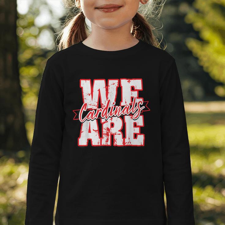 We Are Cardinals Back To School Spirit R Graphic Toddler Long Sleeve Tee We Are Cardinals Back To School Spirit R Graphic Toddler Long Sleeve Tee