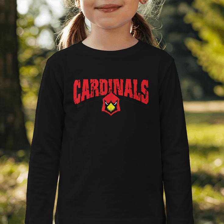 Cardinals Back To School Spirit R Graphic Toddler Long Sleeve Tee