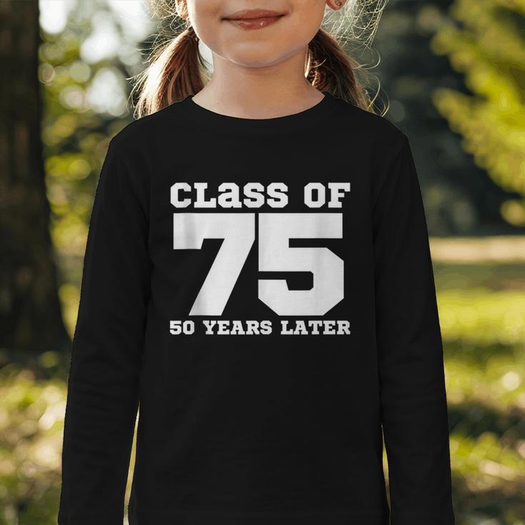 Class Of 1975 50 Years Later Reunions SQUAD Back To School Graphic Toddler Long Sleeve Tee Class Of 1975 50 Years Later Reunions SQUAD Back To School Graphic Toddler Long Sleeve Tee