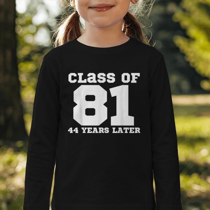 Class Of 1981 44 Years Later Reunions SQUAD Back To School Graphic Toddler Long Sleeve Tee