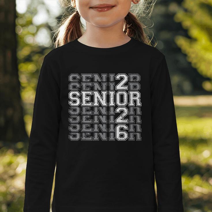 Class Of 2026 Senior 2026 Back To School 2026 Graduation 26 Graphic Toddler Long Sleeve Tee Class Of 2026 Senior 2026 Back To School 2026 Graduation 26 Graphic Toddler Long Sleeve Tee