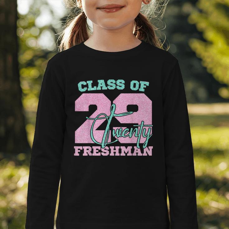 Class Of 2029 Freshman High School Back To School 9th Grade Graphic Toddler Long Sleeve Tee