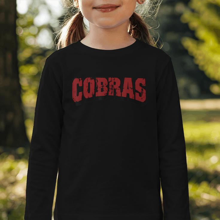 Cobras Back To School Spirit M Graphic Toddler Long Sleeve Tee