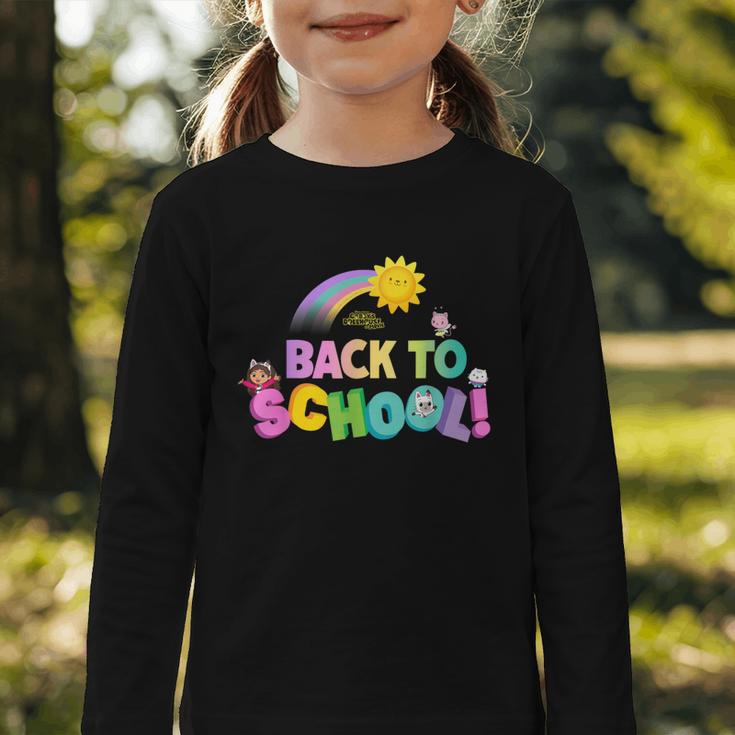 DreamWorks Gabby's Dollhouse Back To School Sunshine Graphic Toddler Long Sleeve Tee