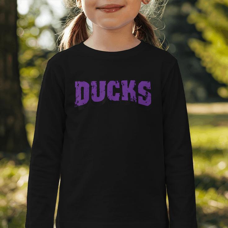 Ducks Back To School Spirit P Graphic Toddler Long Sleeve Tee Ducks Back To School Spirit P Graphic Toddler Long Sleeve Tee