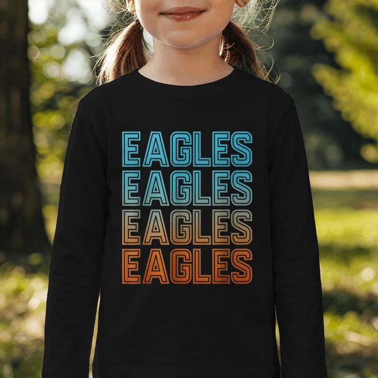 Eagle Mascot Back To School Spirit Kids Boys Girls Men Women Graphic Toddler Long Sleeve Tee Eagle Mascot Back To School Spirit Kids Boys Girls Men Women Graphic Toddler Long Sleeve Tee