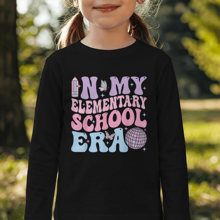 In My Elementary School Era Back To School Elementary School Graphic Toddler Long Sleeve Tee